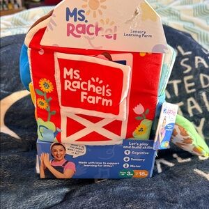 Gund Ms. Rachel's Farm Sensory Toy - Red and Blue